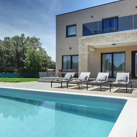 Modern Omnia With Pool And Grill In Pula Вилла