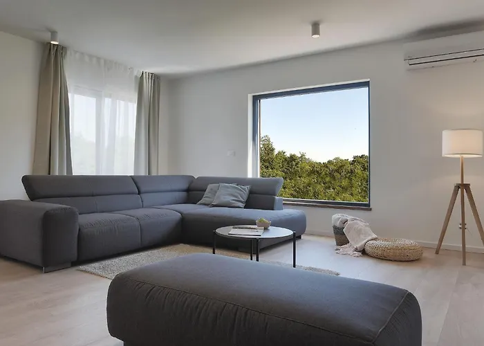 别墅 Modern Omnia With Pool And Grill In Pula Loborika